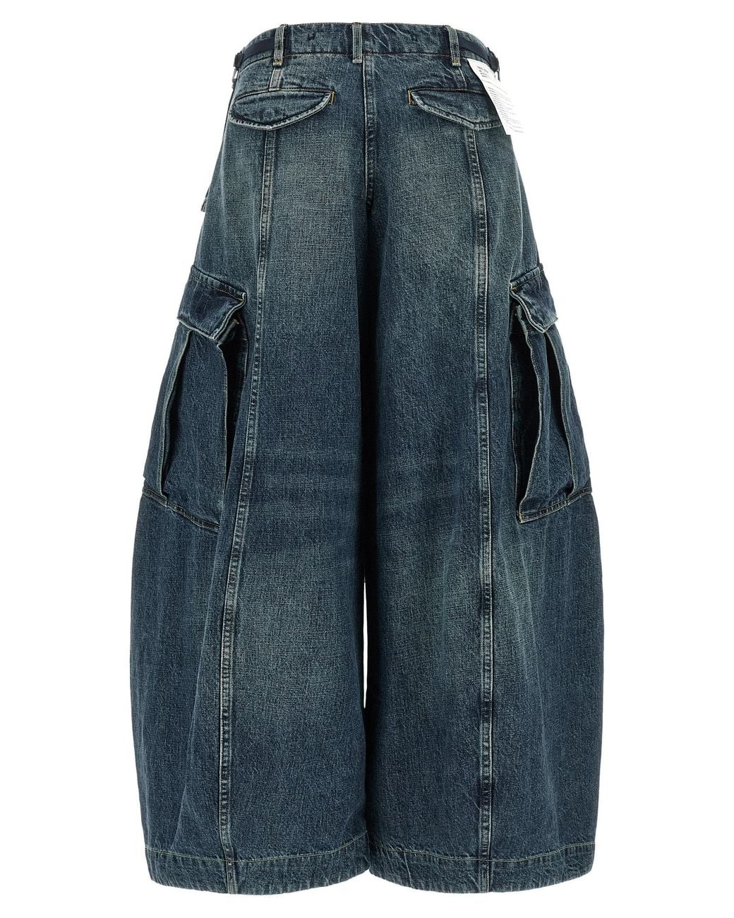 R13 Blue 'Siouxsie Field Cargo' Jeans