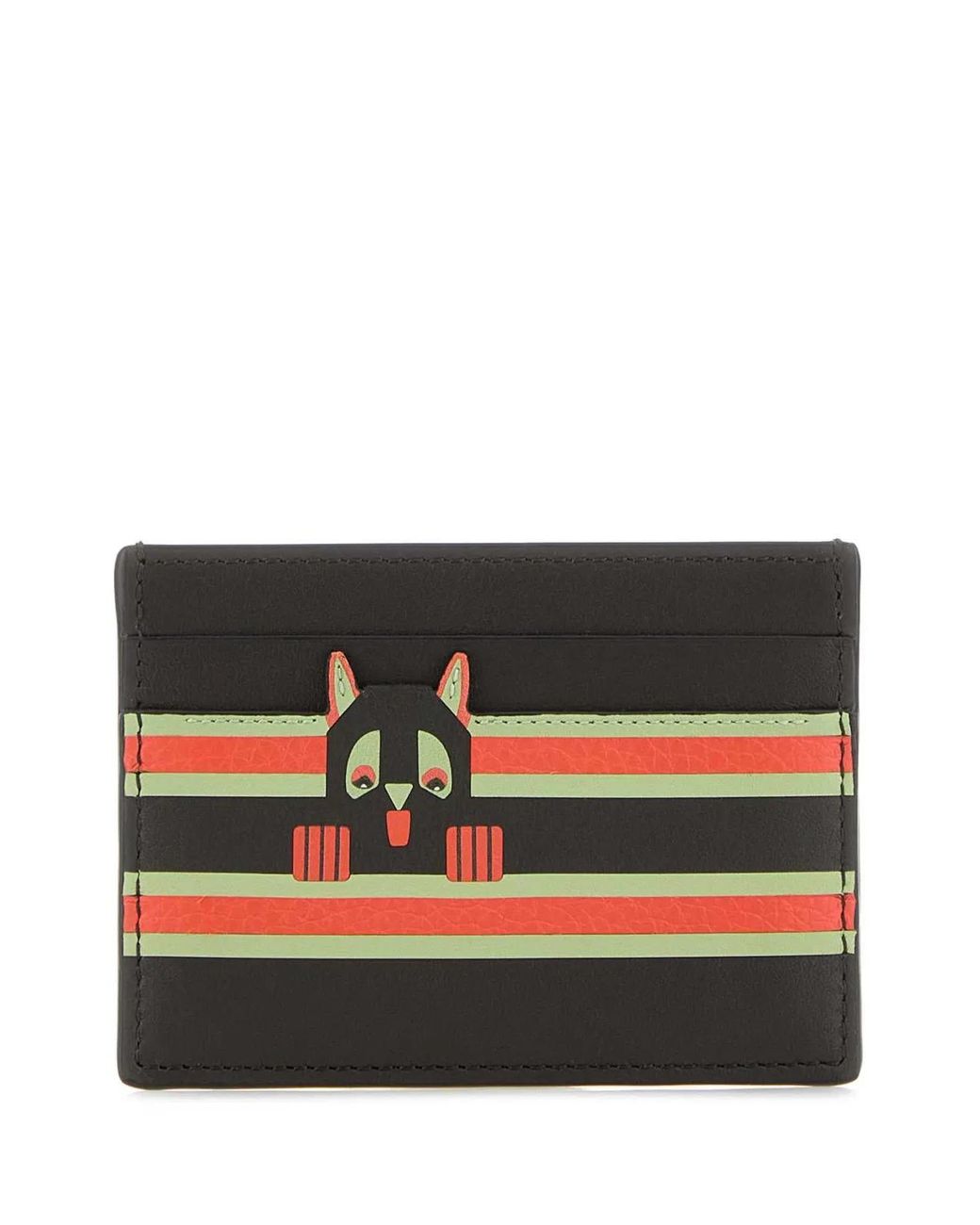 Loewe Black Dark Leather Card Holder