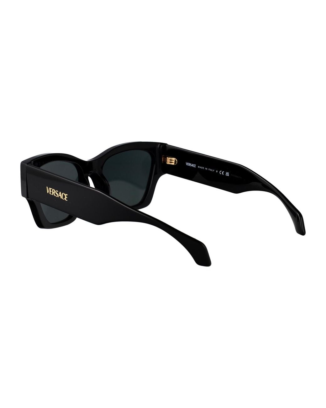 Versace Black Acetate Sunglasses