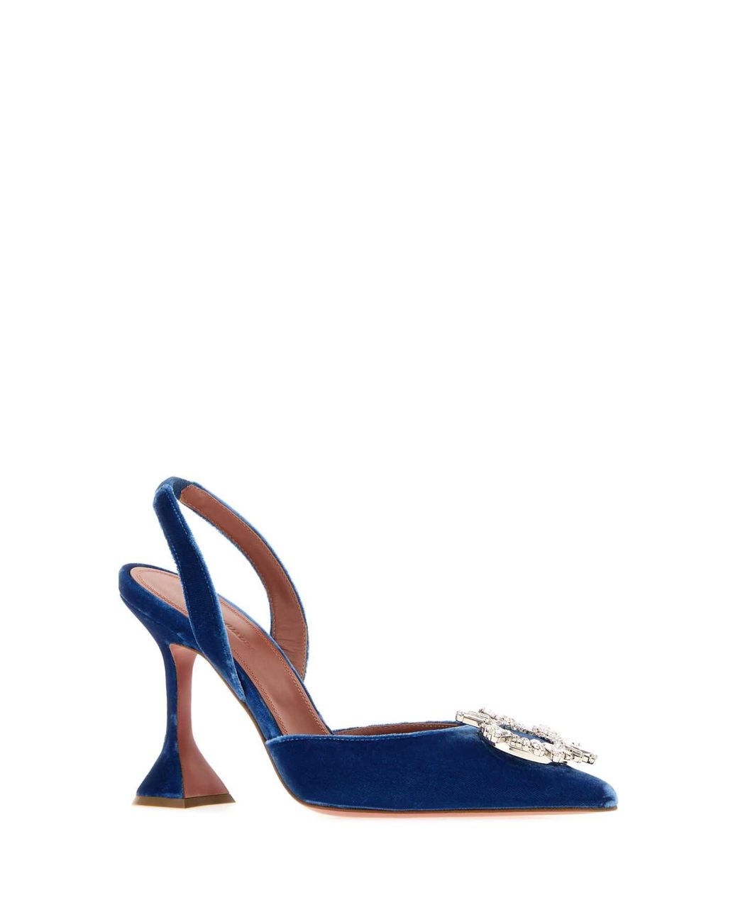 AMINA MUADDI Blue Begum Slingback Pumps