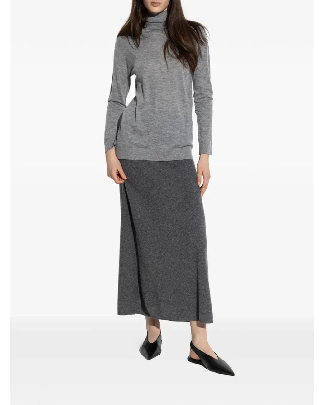 Lisa Yang Gray Dolly Skirt