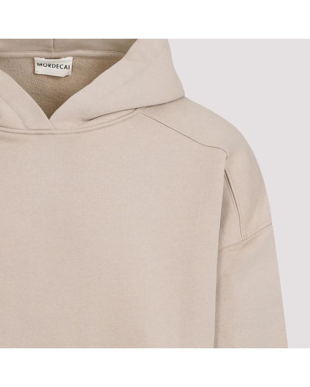 Mordecai Gray Hooded Sweatshirt for men