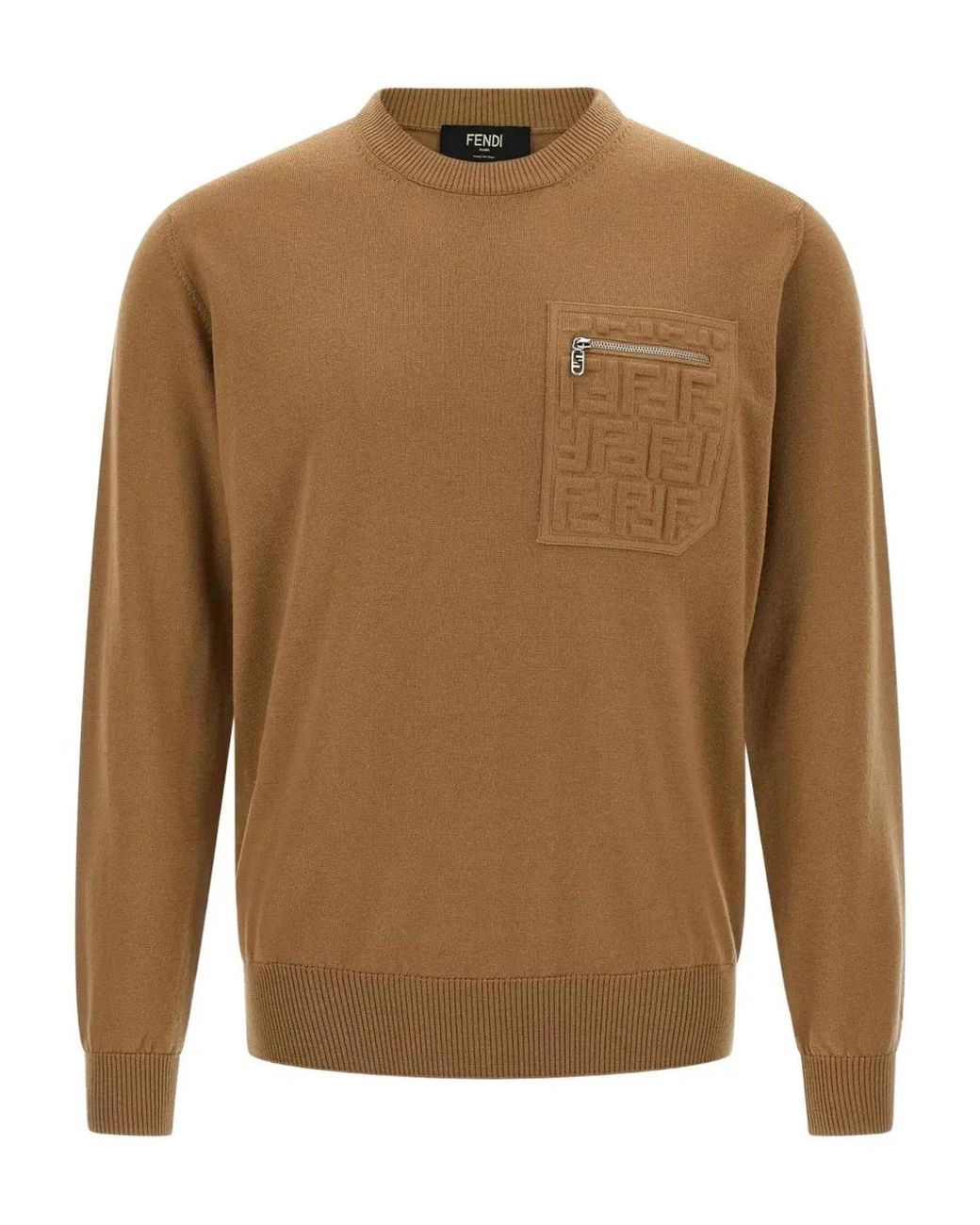 Fendi Brown Sweater for men