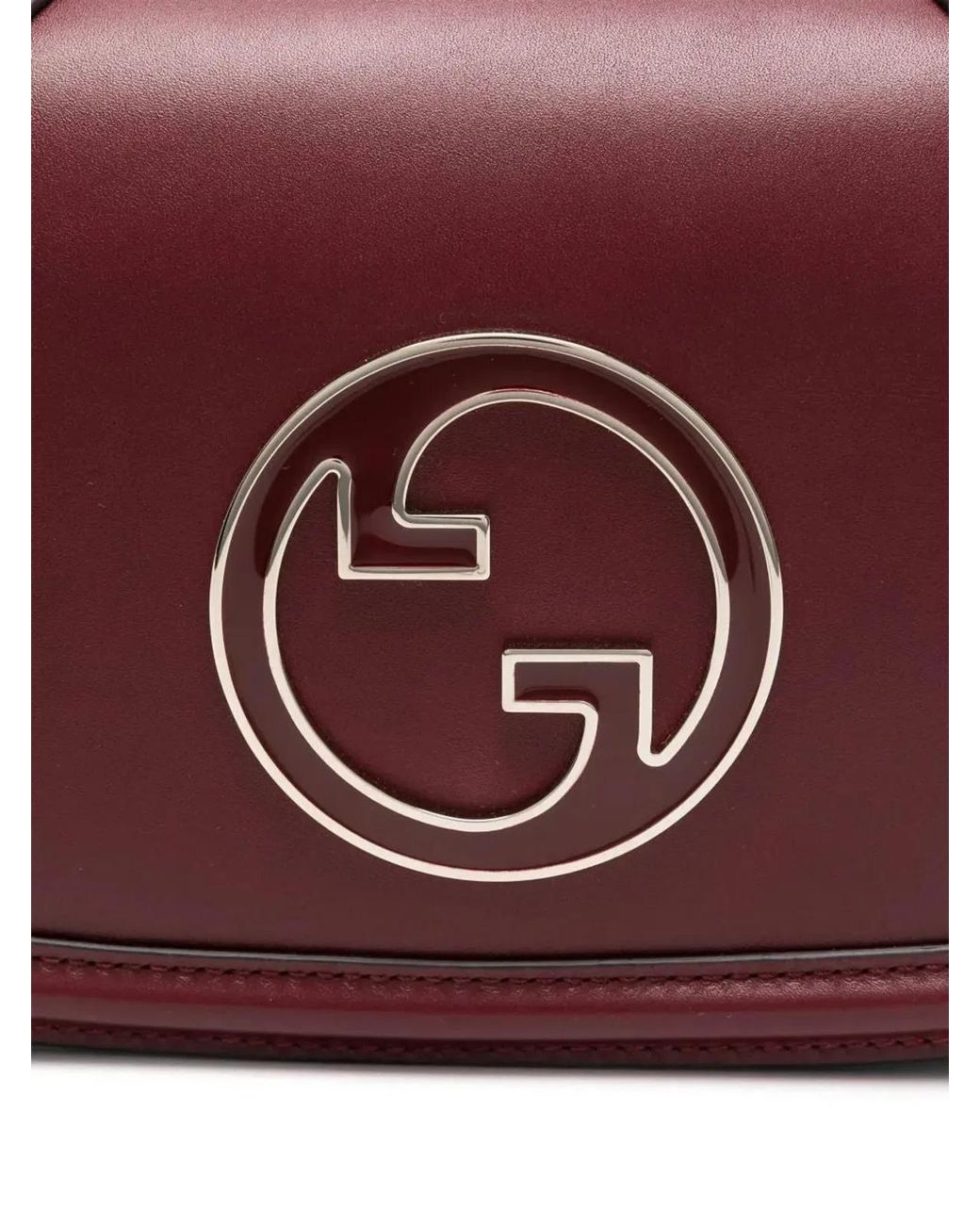 Gucci Purple Small Blondie Leather Handbag