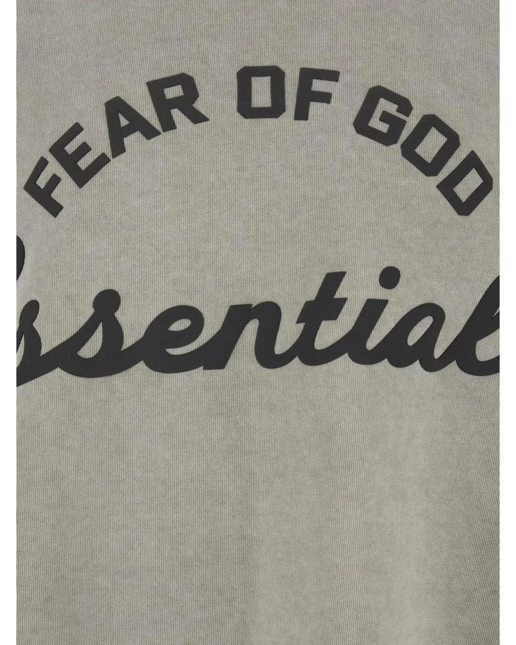 Fear Of God Gray Training 90's Short Sleeve for men