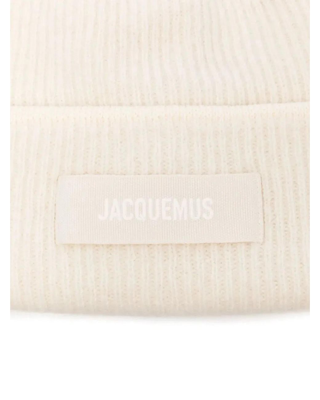 Jacquemus Natural Le Bonnet Gros Grain