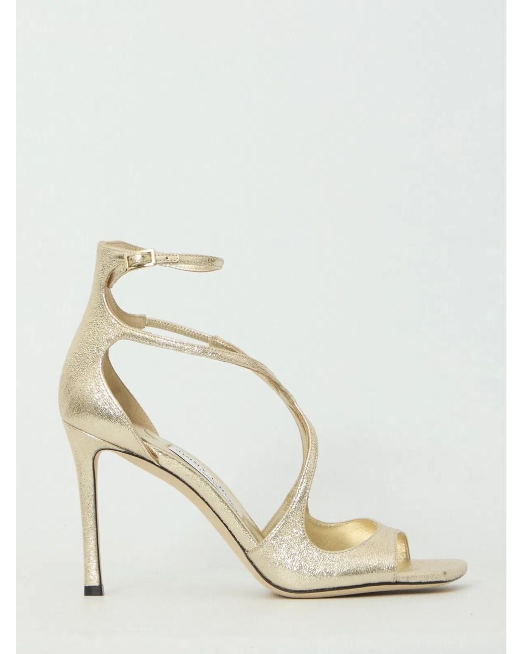 Jimmy Choo Natural Azia 95 Sandals
