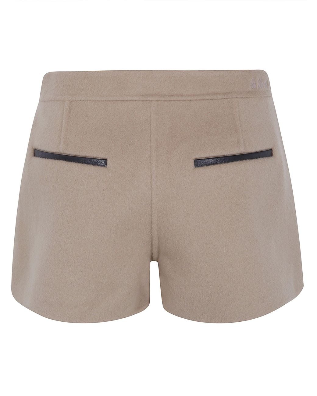 Mc2 Saint Barth Gray "Elva" Double Shorts