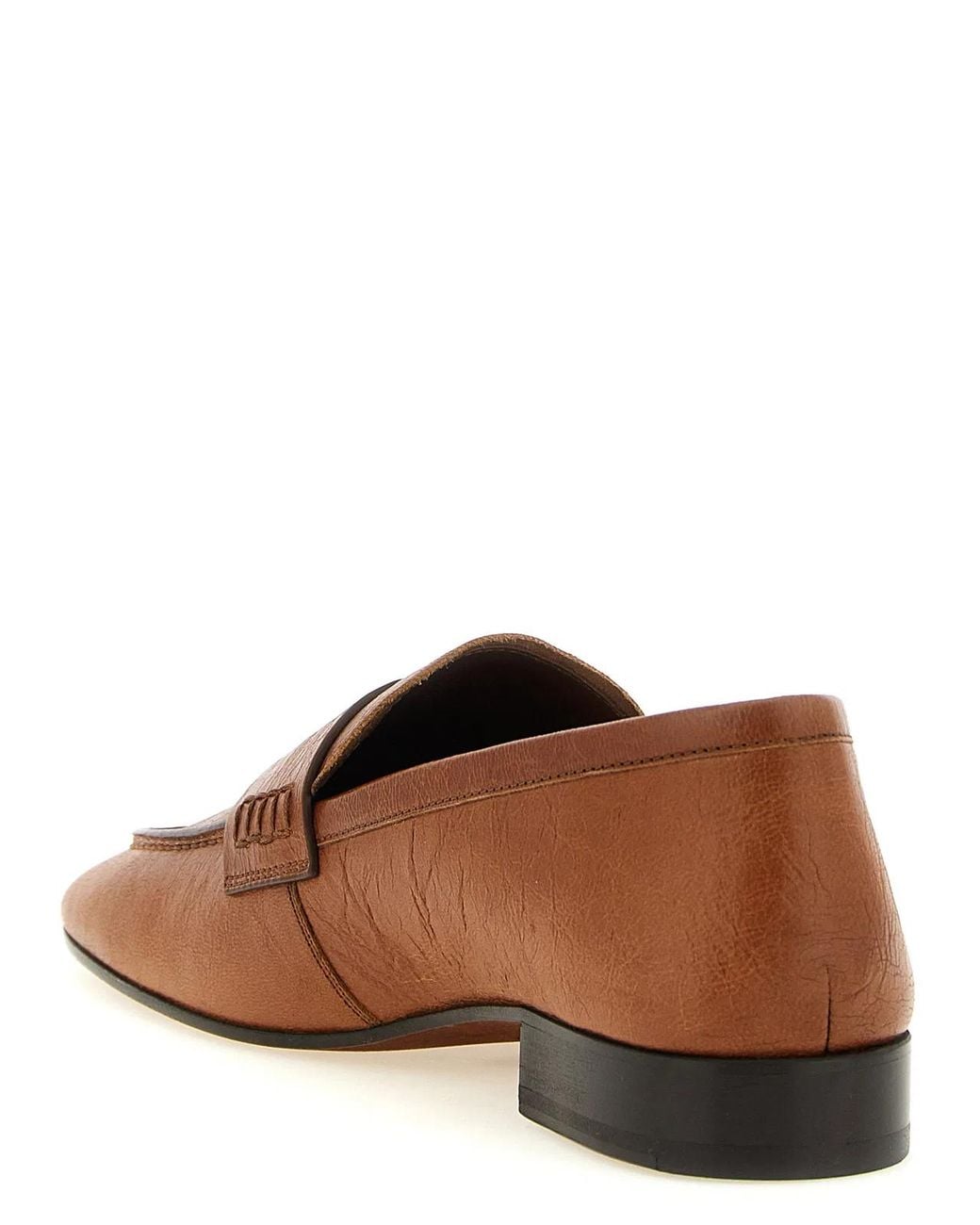 Dries Van Noten Brown 'Penny' Loafers