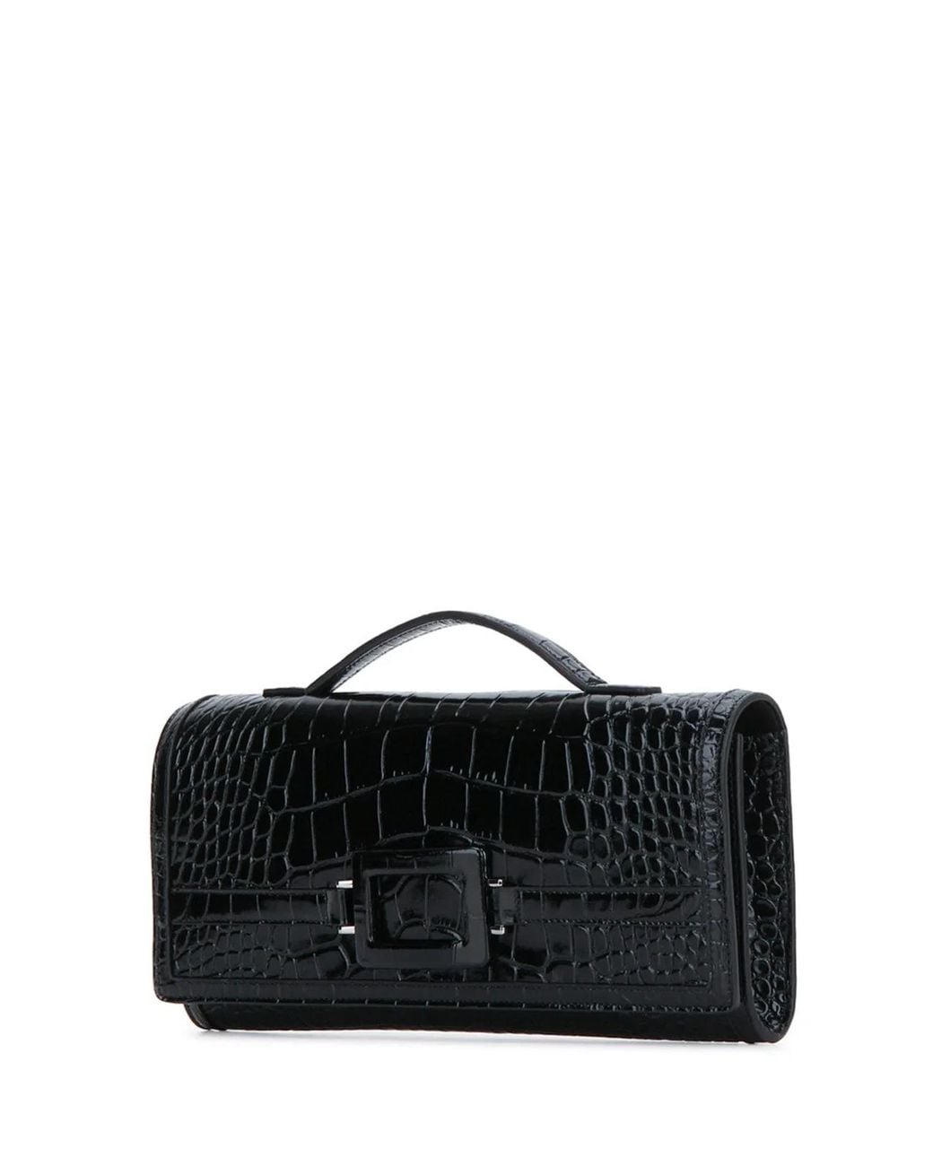 Roger Vivier Black Belle Vivier Clutch