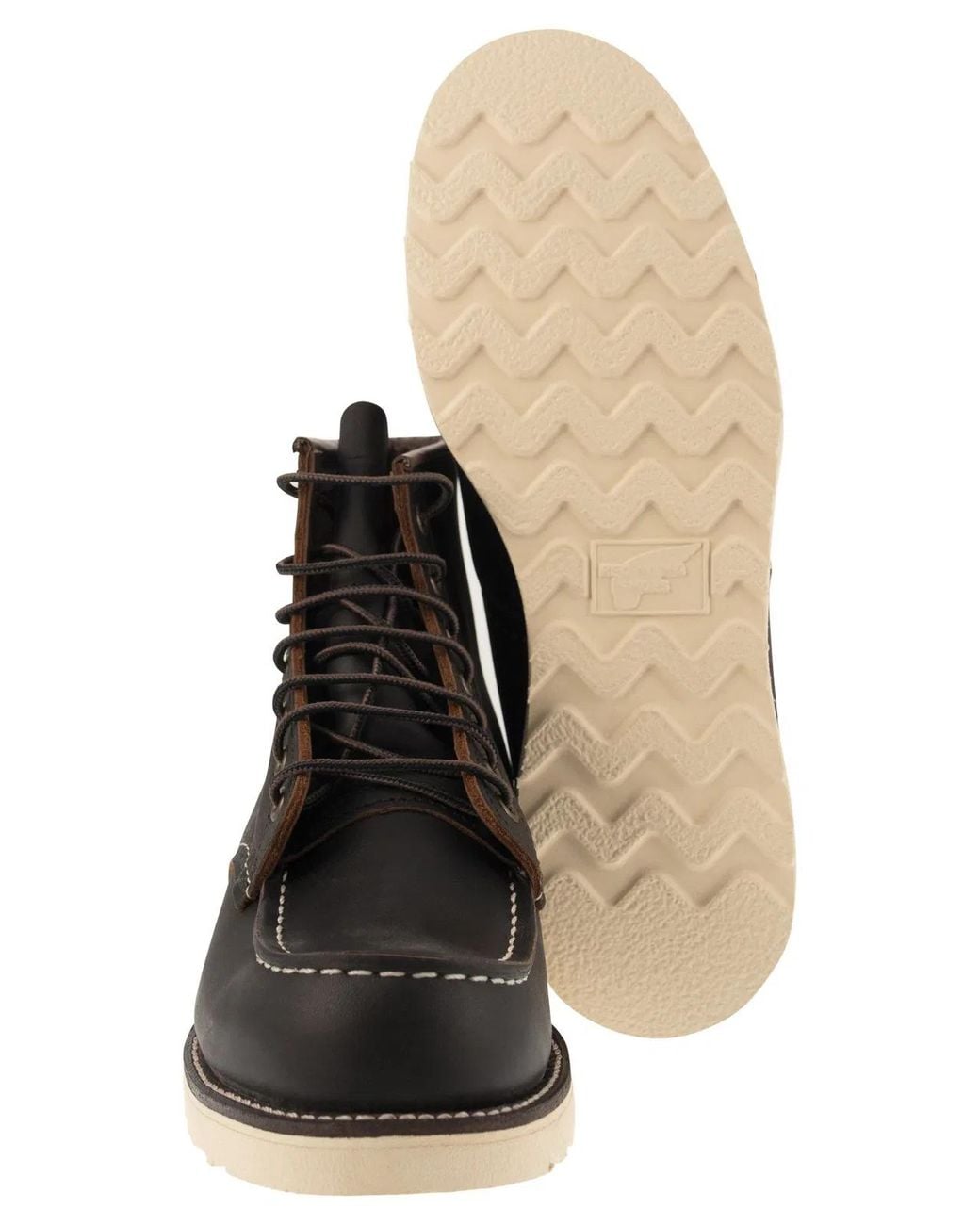 Red Wing Black Classic Moc for men