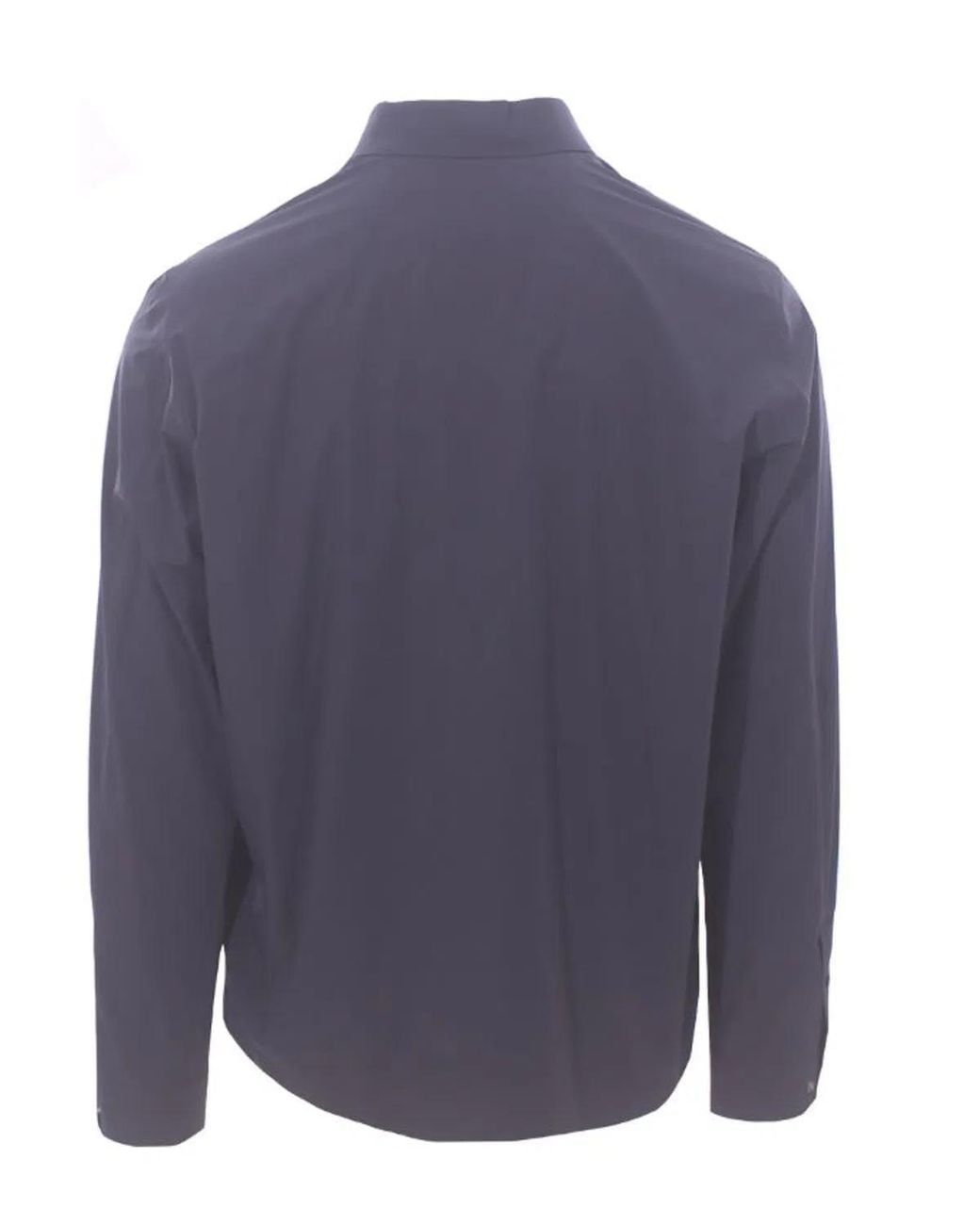 Herno Blue Stretchy Polyamide Blend Shirt for men