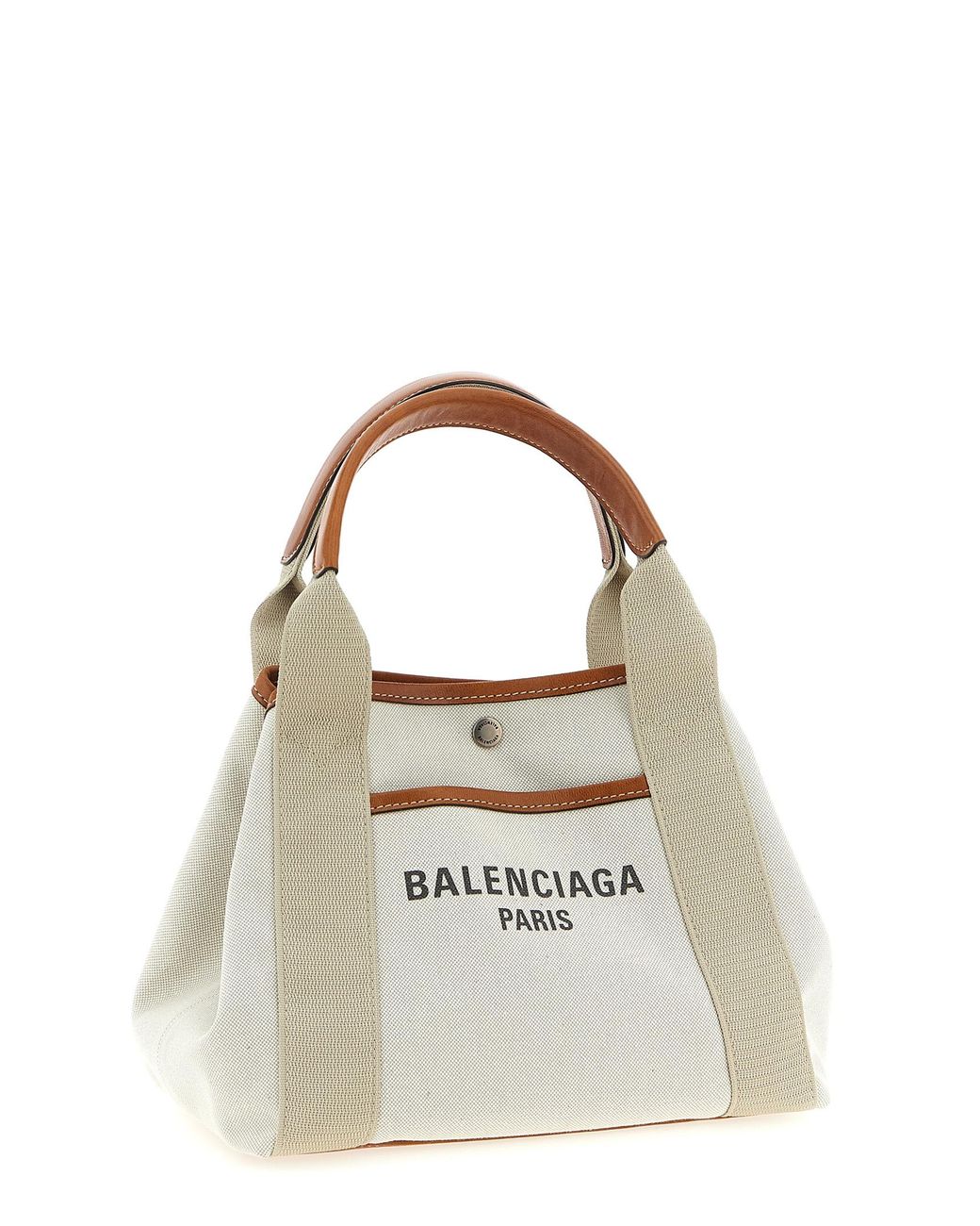 Balenciaga Metallic Small 'Biarritz' Shopping Bag