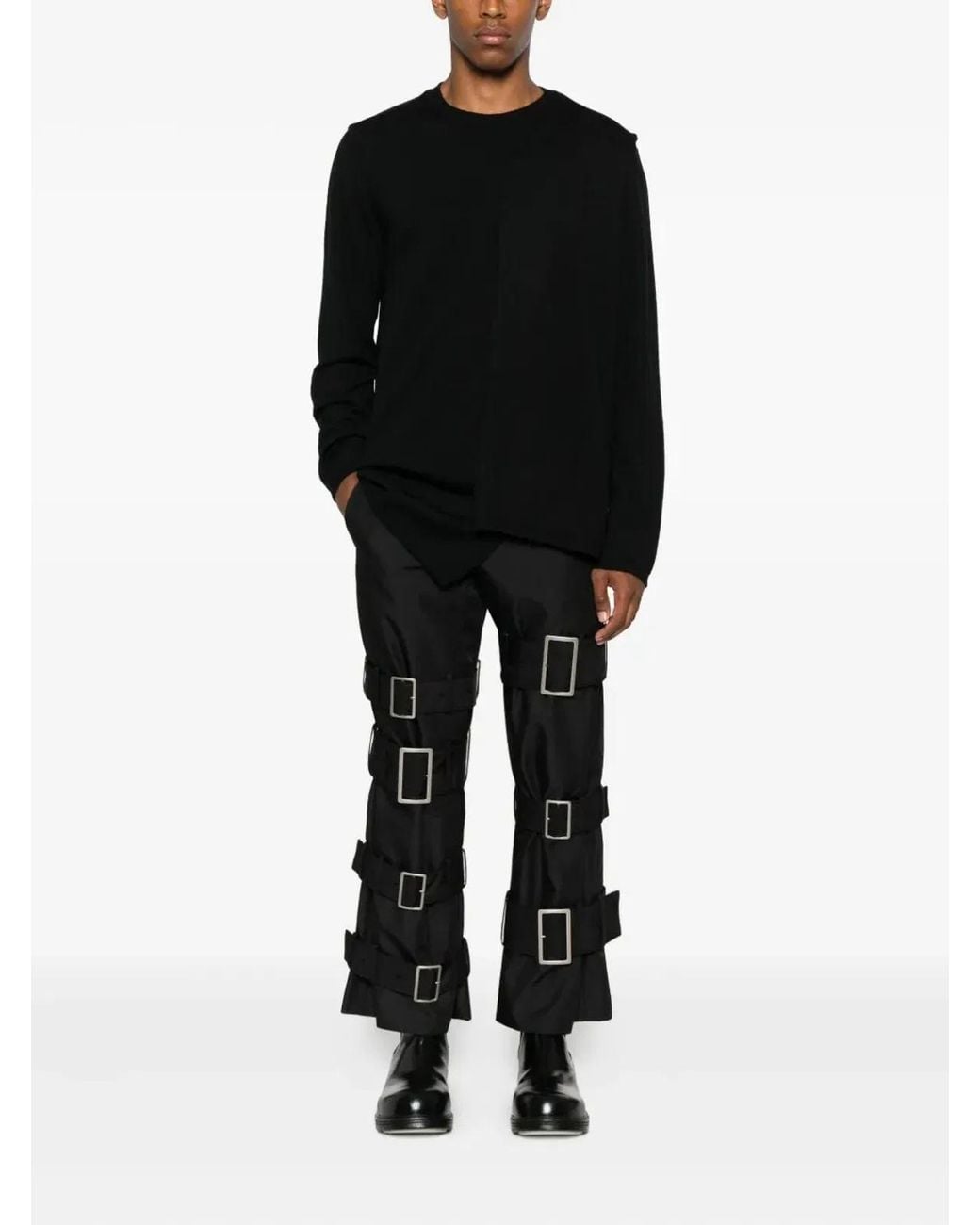 Comme des Garçons Black Comme Des Garçons Homme Plus Asymetrical Shirt for men