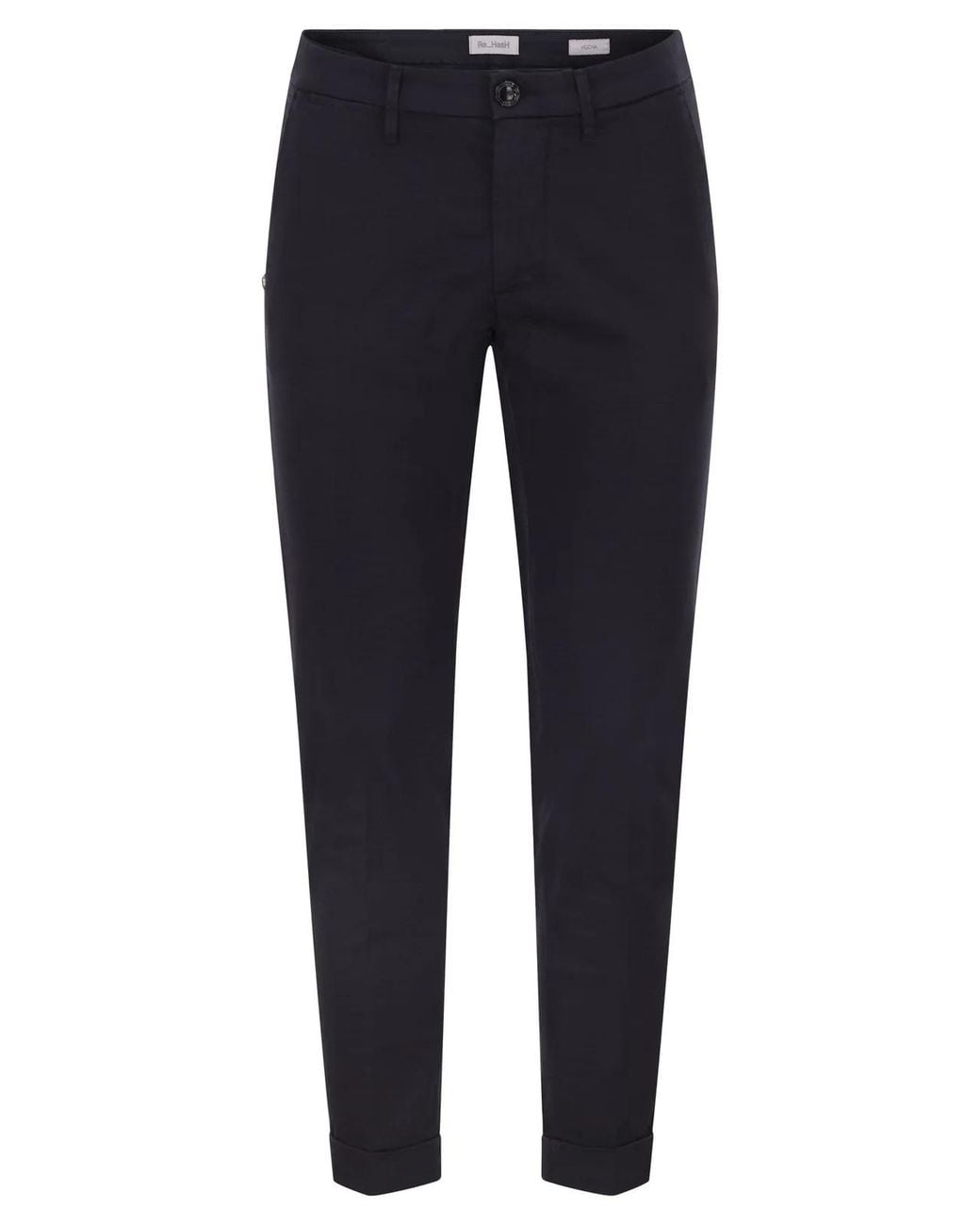 Re-hash Blue Re_Hash Tapered-Fit Stretch Cotton And Lyocell Chinos for men