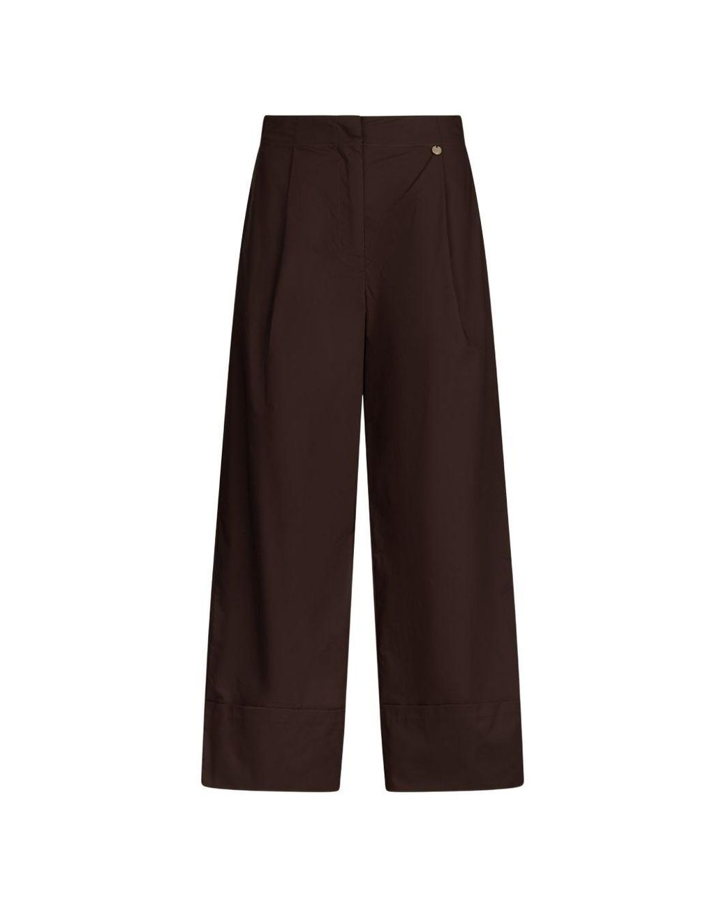 Liu Jo Black Cotton Trousers