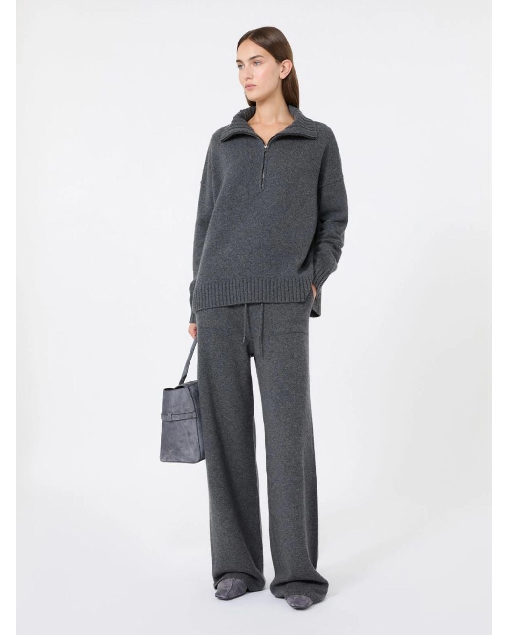 Max Mara Gray Mxmcrasso Sweater