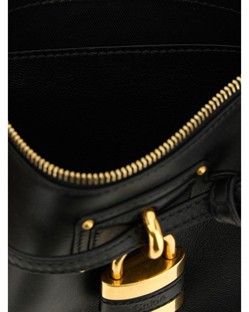 Chloé Black 'Paddington Sling' Mini Clutch