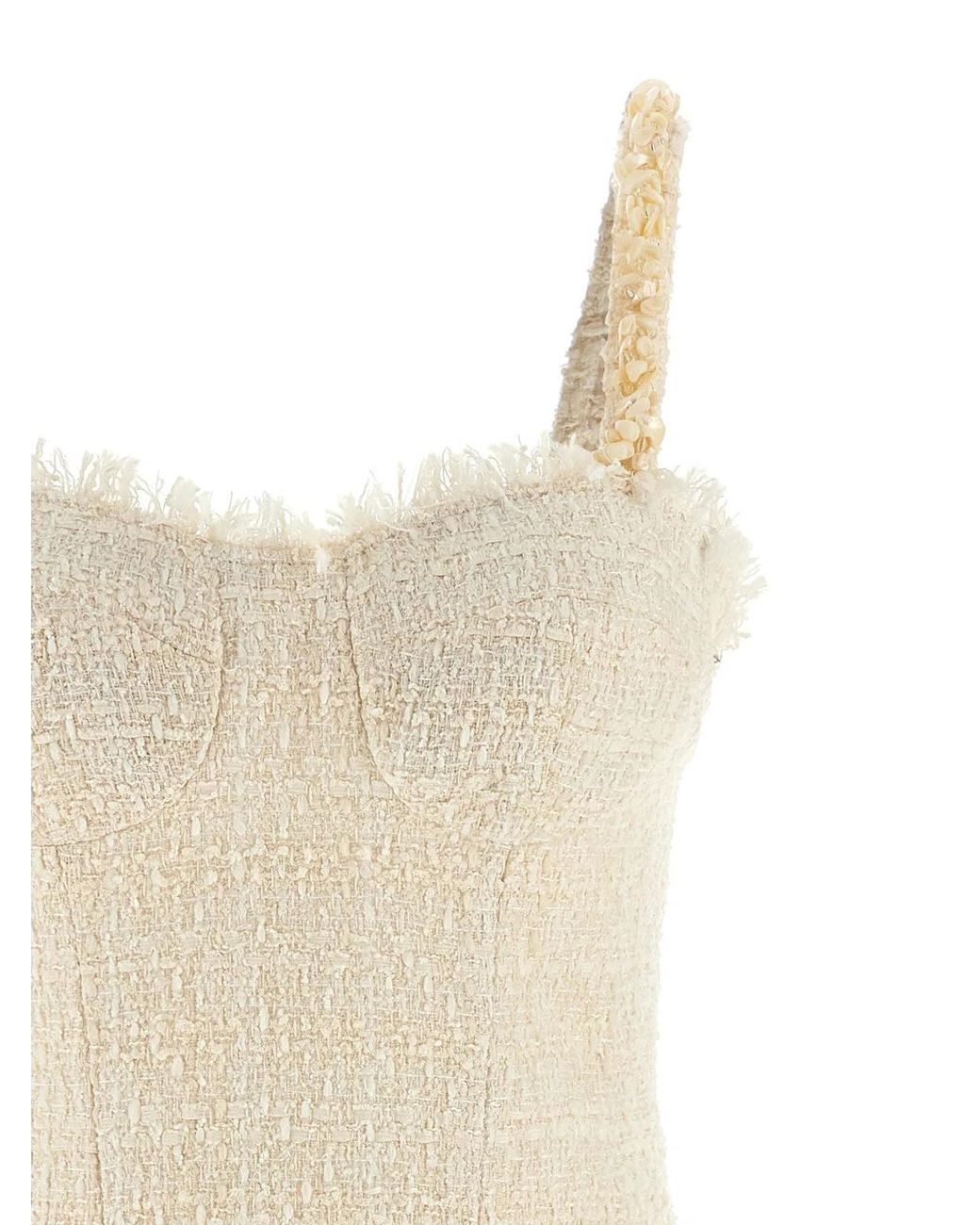 Balmain Natural 'Conchiglie' Dress