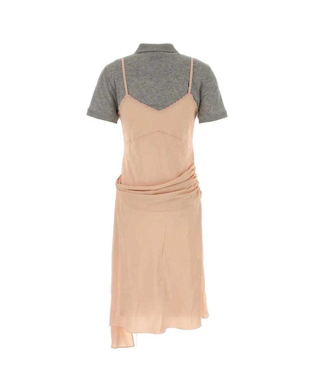 Miu Miu White Silk Dress