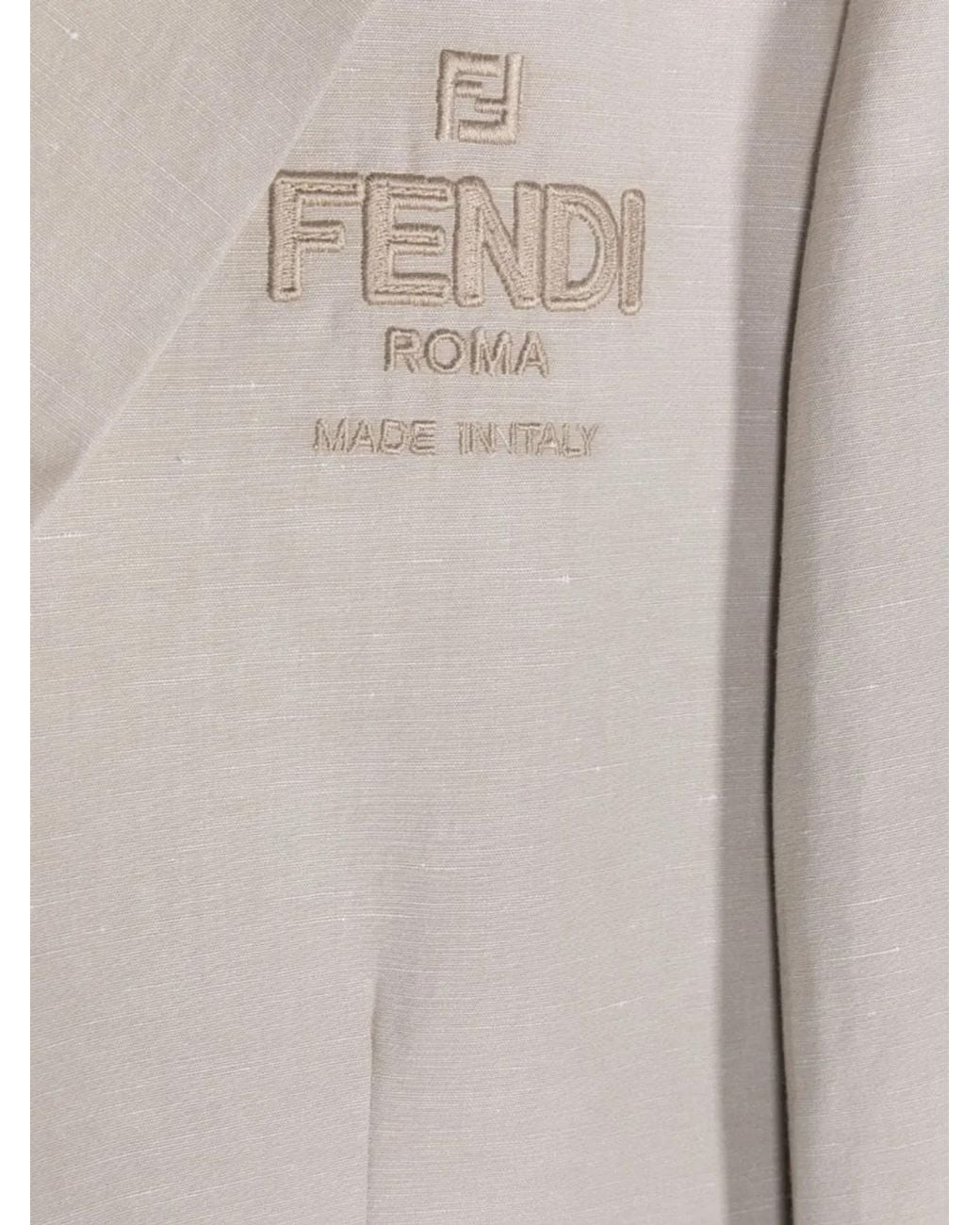 Fendi Gray Jacket