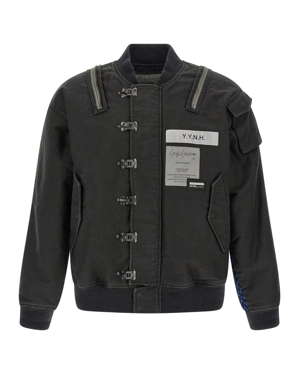 Yohji Yamamoto Black 'A-1 Deck' Jacket Nh for men