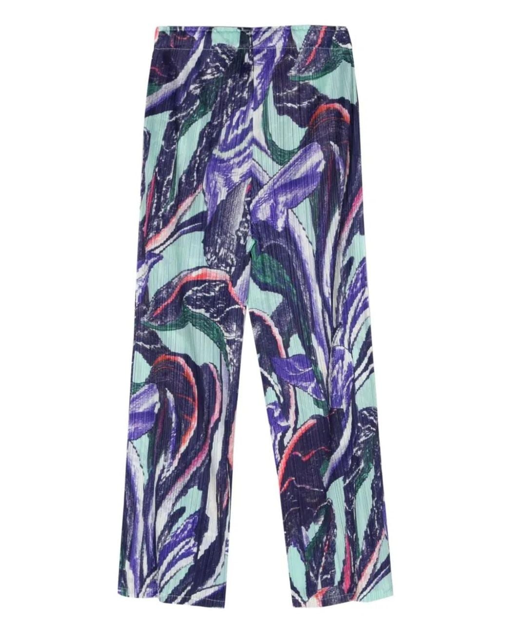 Pleats Please Issey Miyake Blue Pleats Please By Issey Miyake Tardivo Pants
