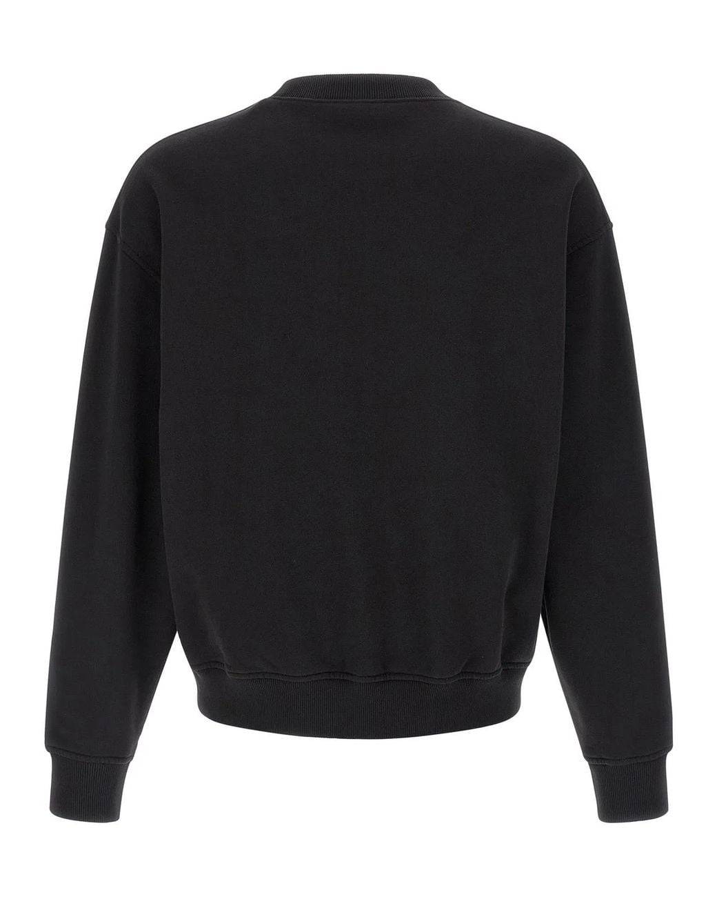 Palm Angels Black 'Neck Logo' Sweatshirt for men