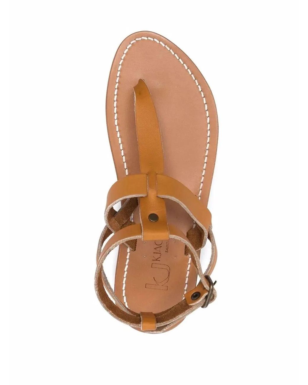 K. Jacques Brown Kepri Sandals