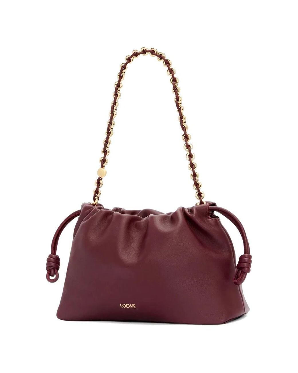 Loewe Purple Medium Flamenco Purse