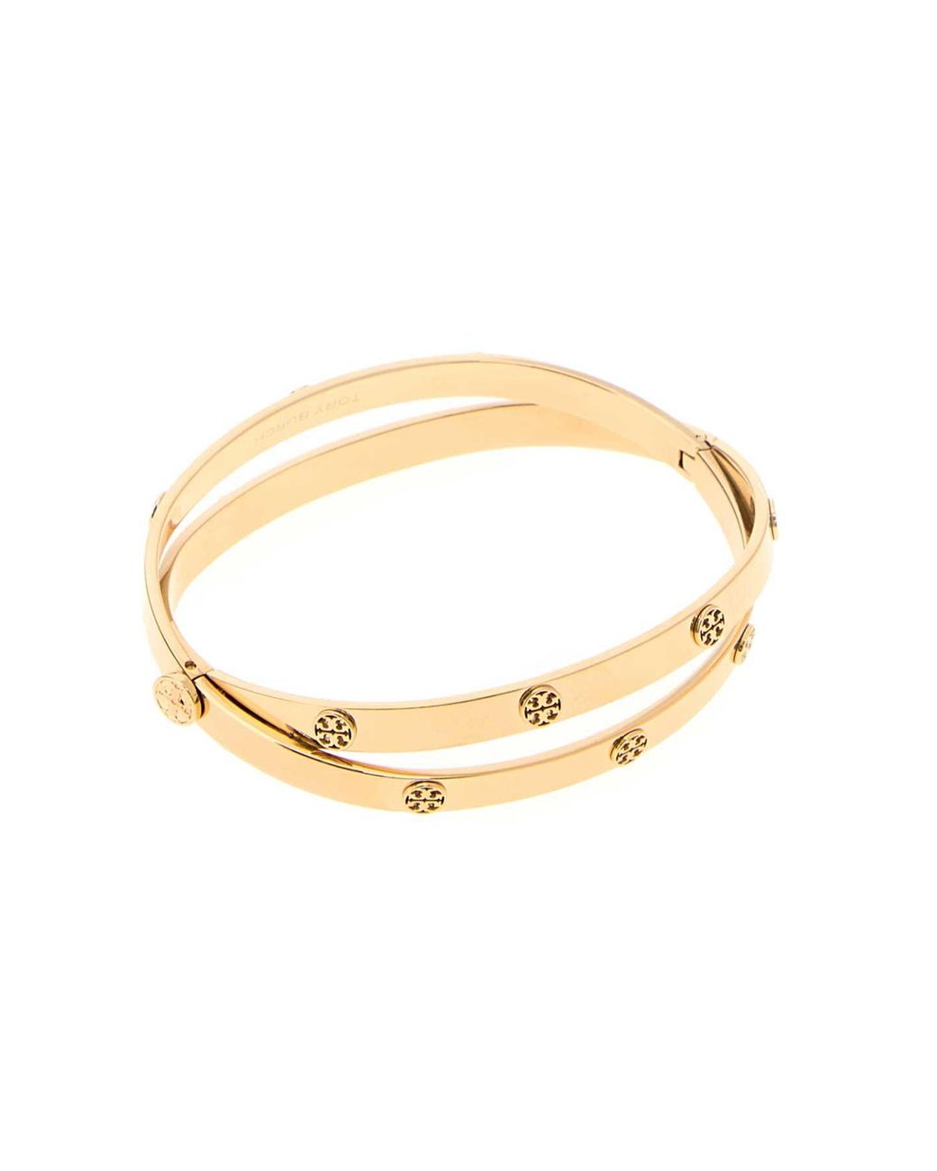 Tory Burch Metallic Metal Icon Mini Bracelet