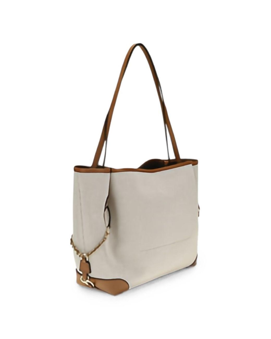 Chloé White Chlo Clover Canvas Bag