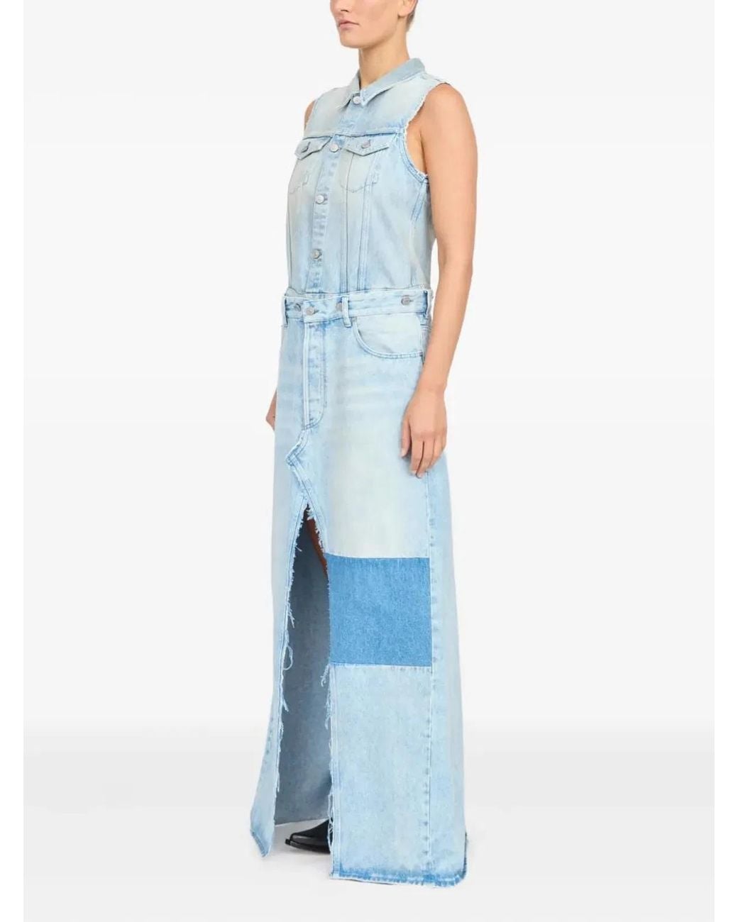 MM6 by Maison Margiela Blue Denim Dress
