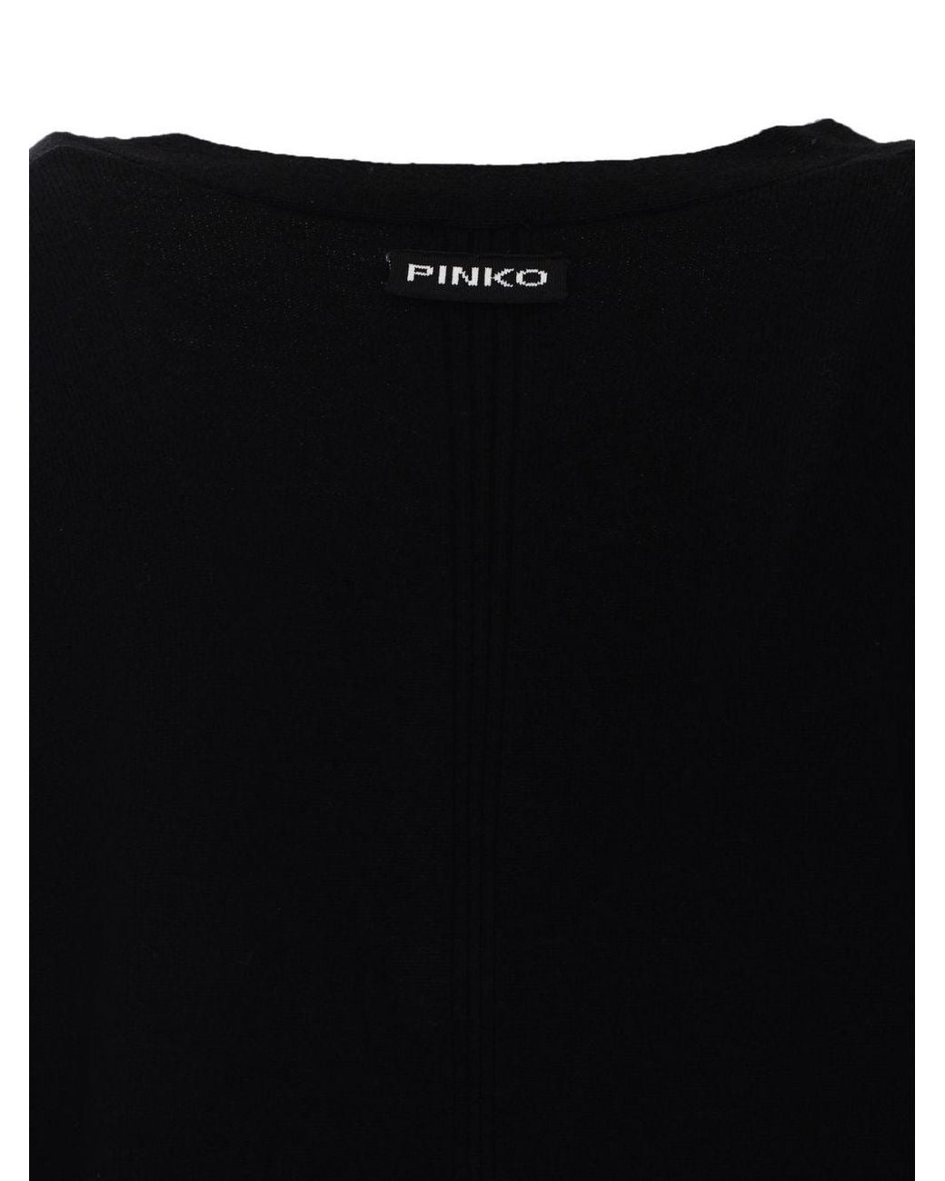 Pinko Blue Wool Cashmere Sweater