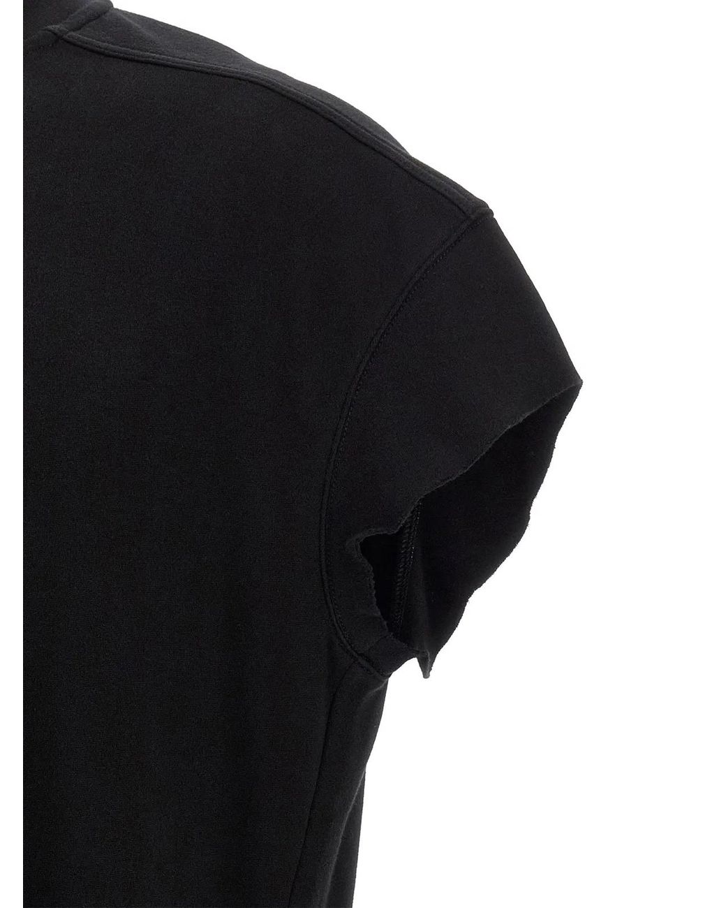 Rick Owens Black 'Rick S Jumbo' T-Shirt for men