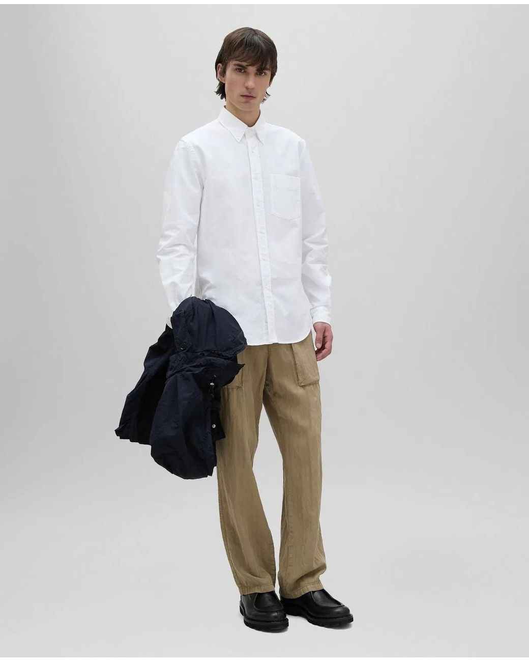 Aspesi White Cam. B.D New Magra 2 for men