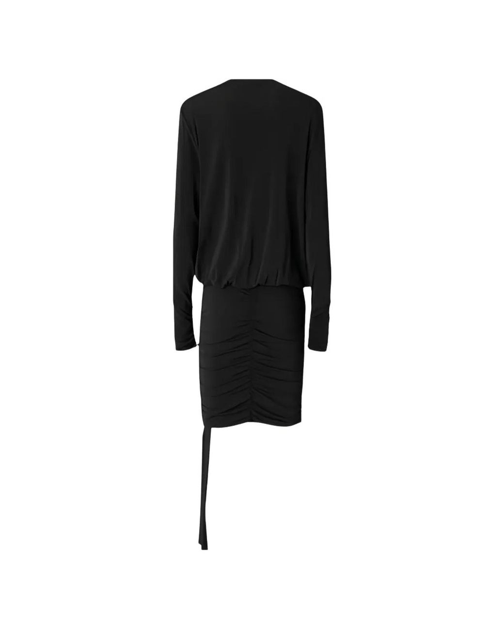 Pinko Black Stretch Viscose Dress