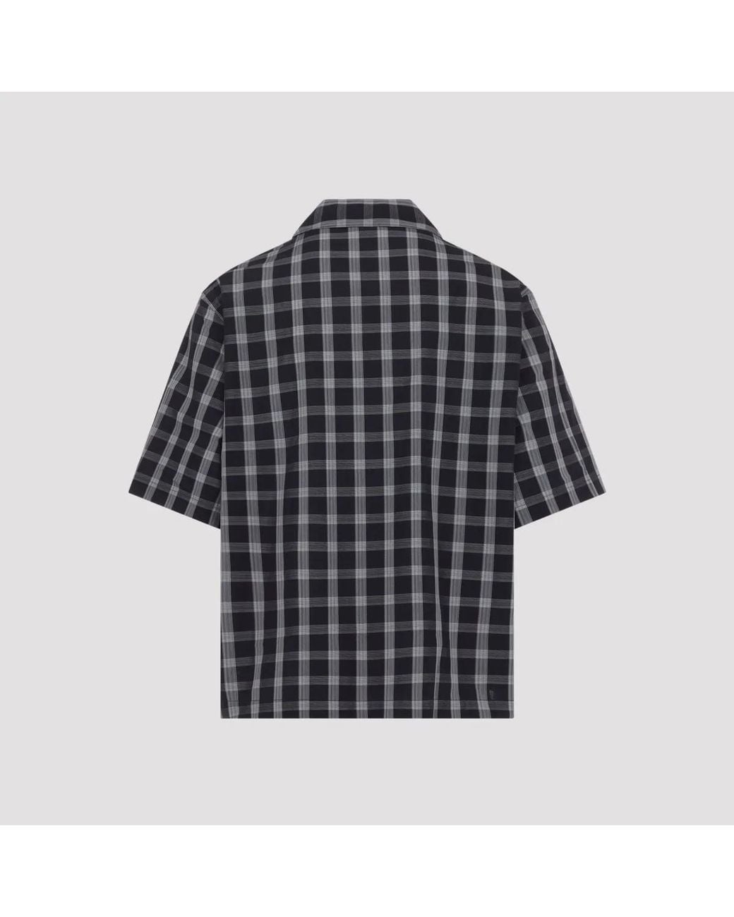 Studio Nicholson Black Kline Cotton Shirt for men