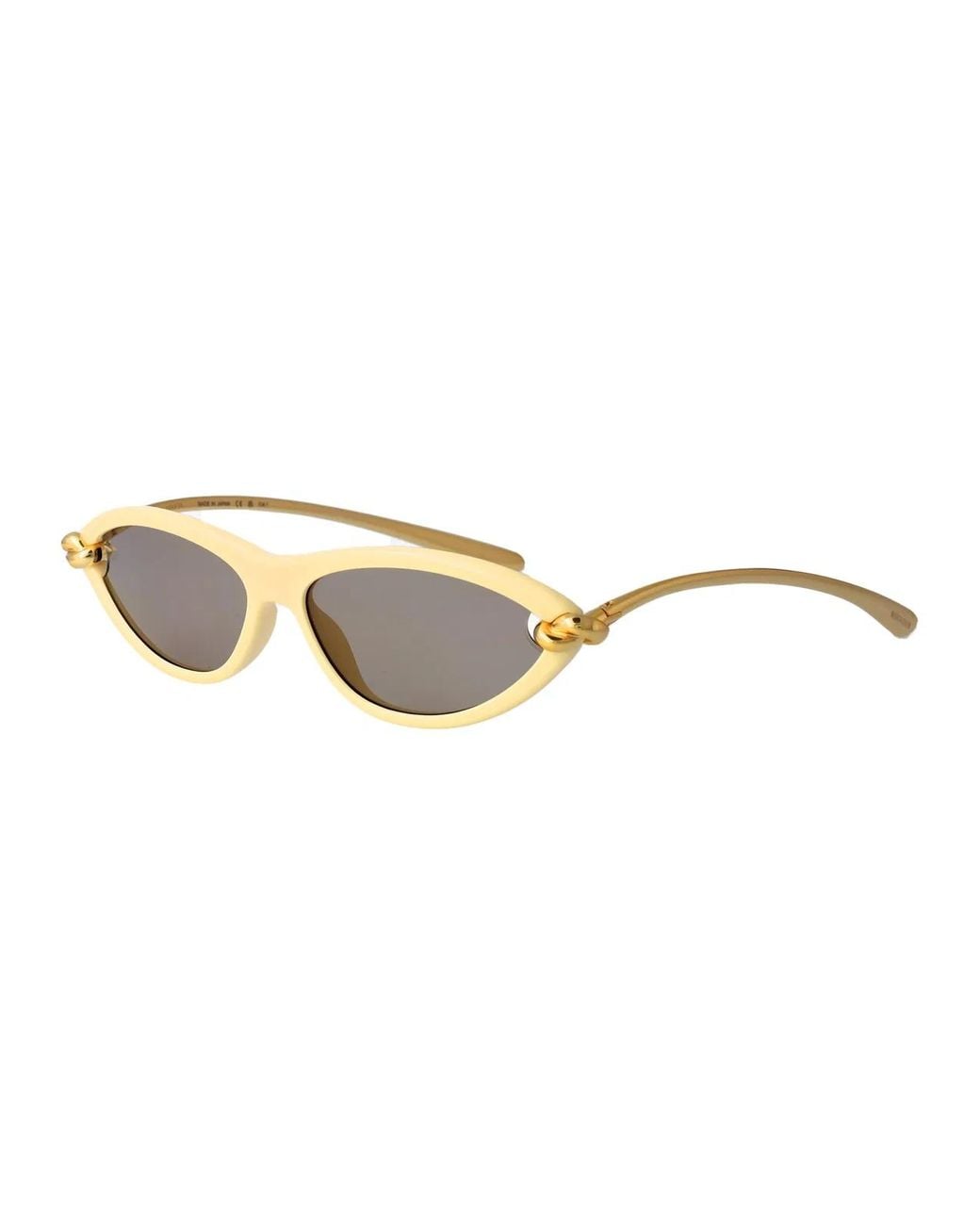 Bottega Veneta Natural Injected Sunglasses