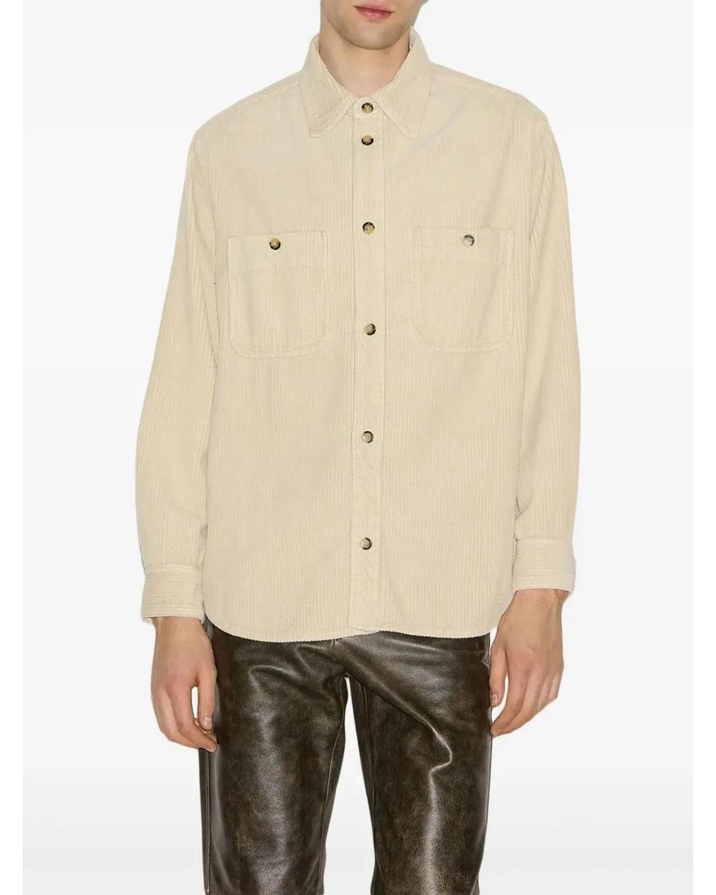Isabel Marant Natural Nario Shirt for men