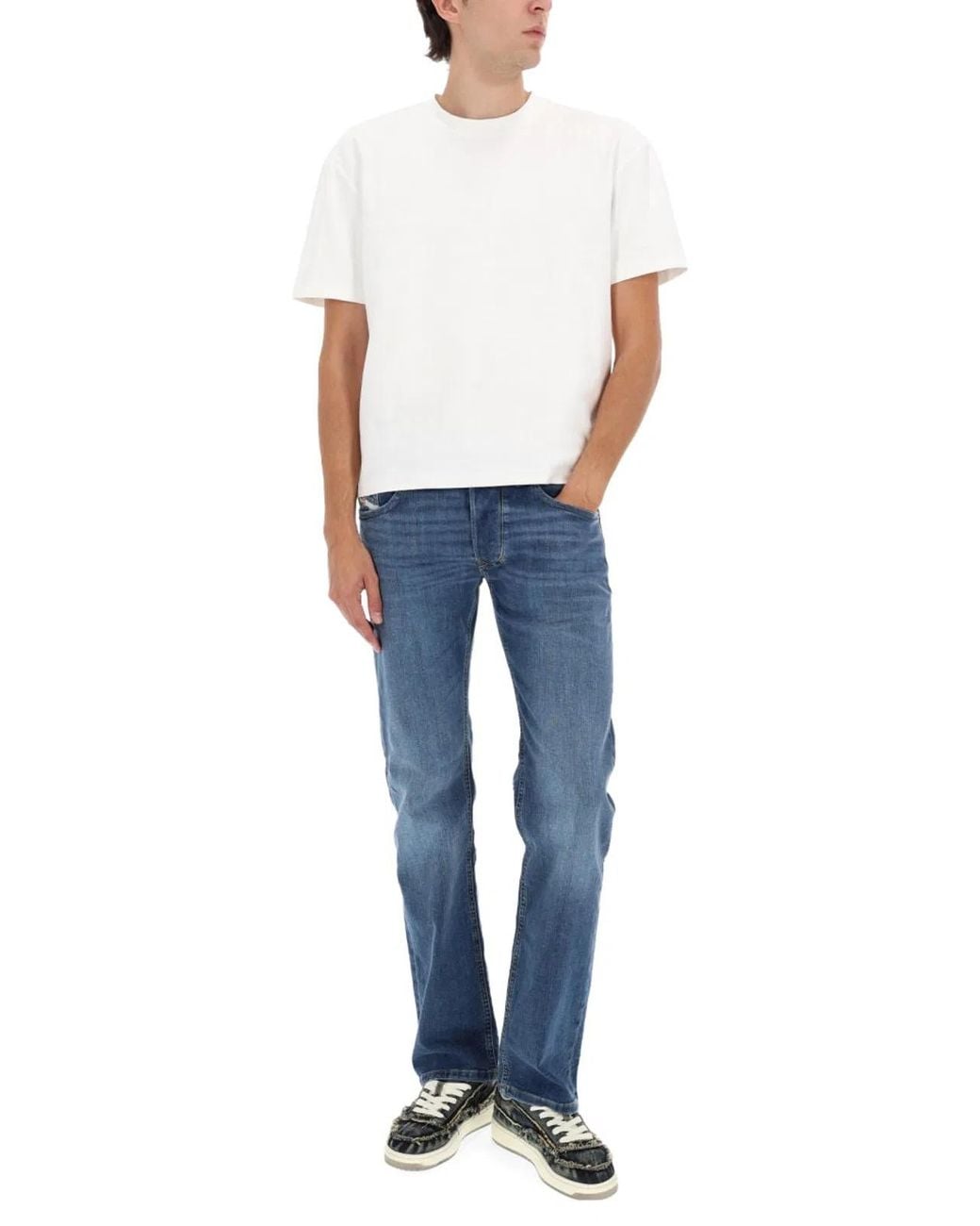 DIESEL Blue 1985 Larkee L.32 Pantaloni for men