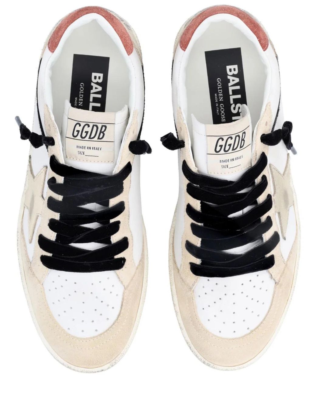 Golden Goose Deluxe Brand Brown Ball Star Leather Upper Suede Toe A