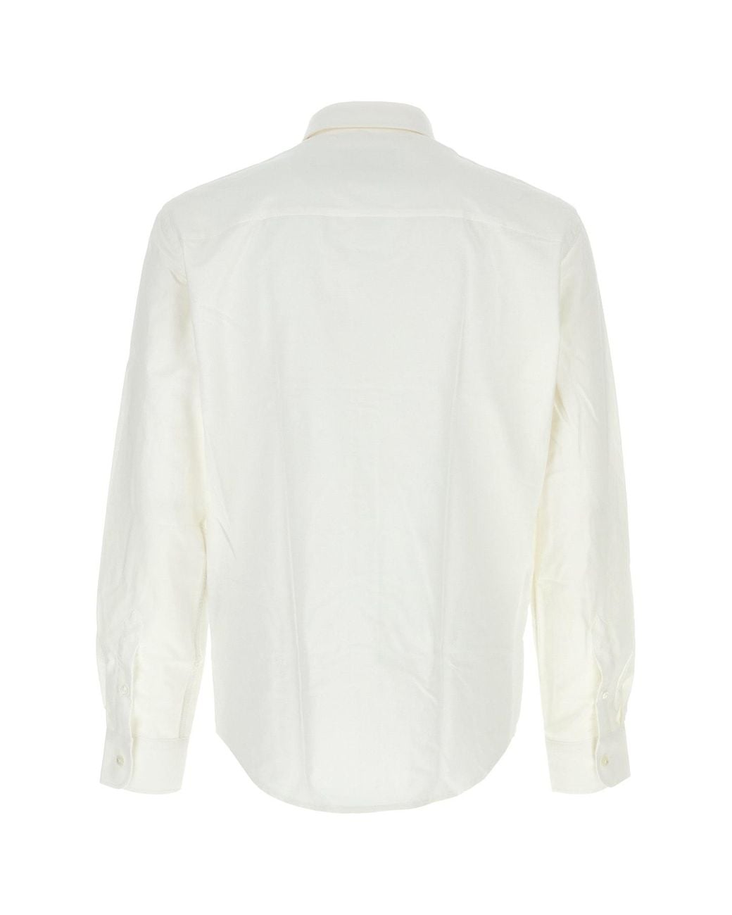 AMI White Cotton Ami De Coeur Shirt for men