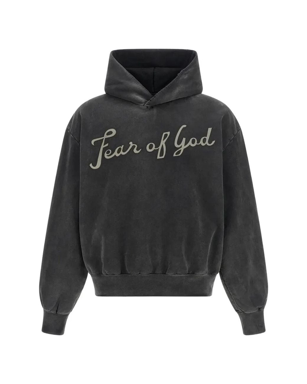 Fear Of God Black "26" Classic Fit Half Raglan Hoodie