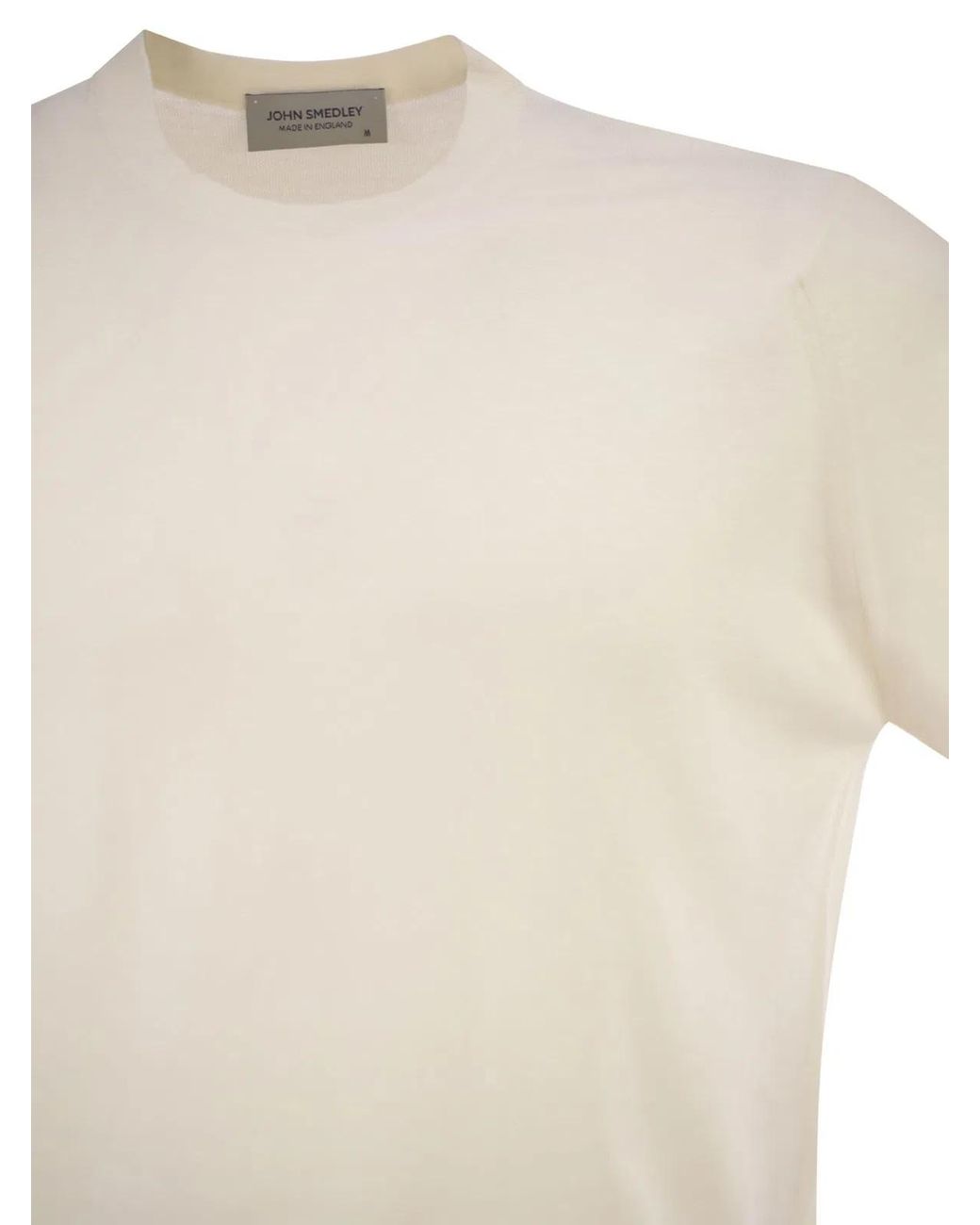 John Smedley White Kempton for men