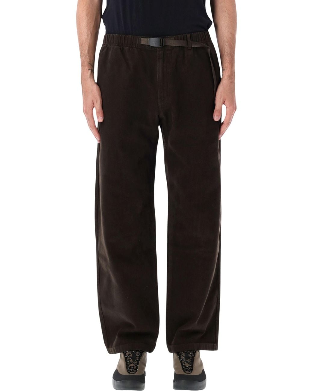 Gramicci Black G-Pants Winter Twill for men