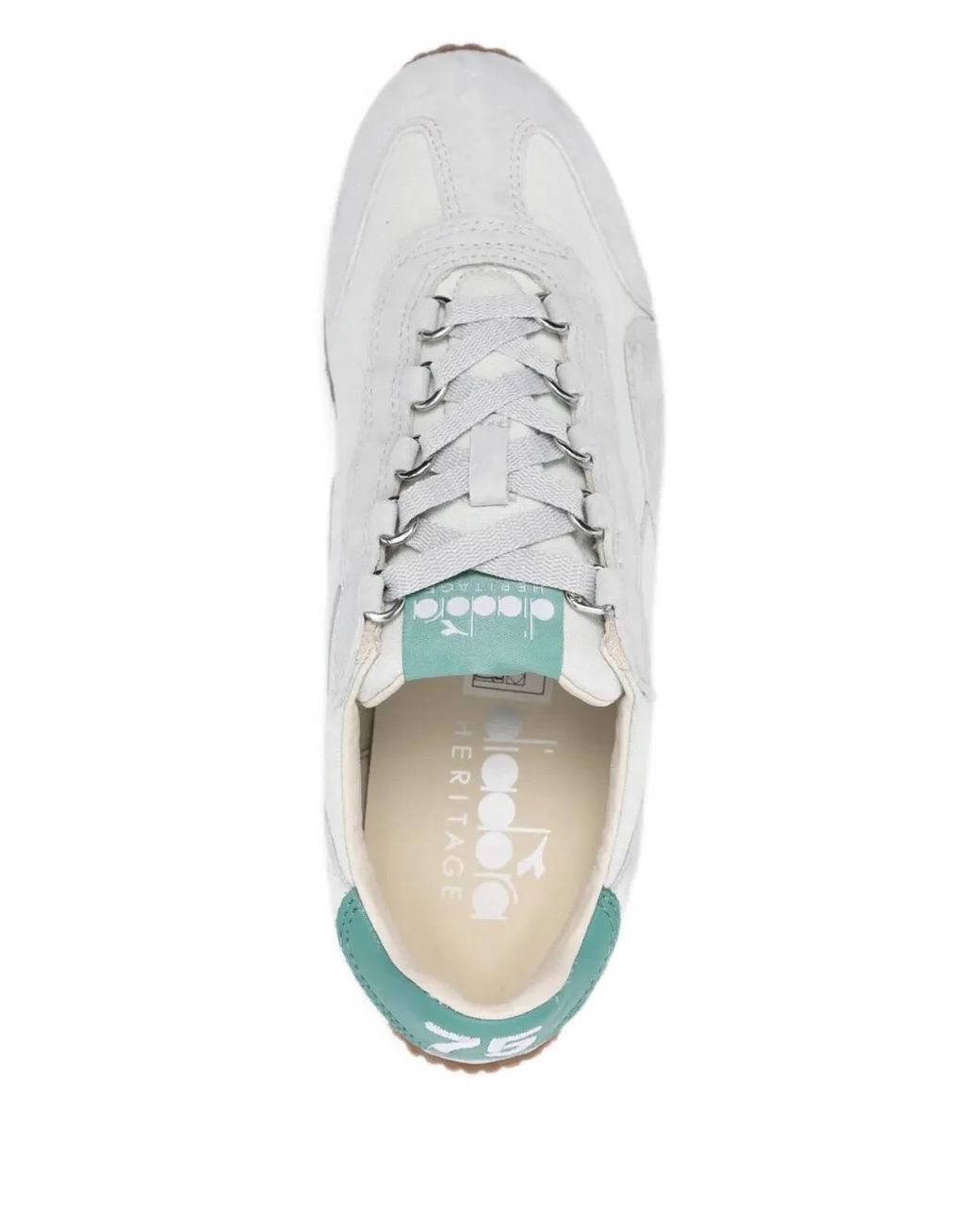 Diadora White Equipe Canvas Sw Evo Sneakers