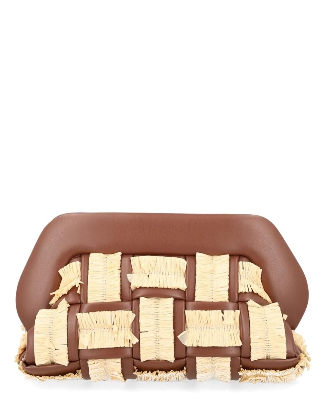 THEMOIRÈ Brown Borsa "Bios" Con Dettagli Intrecciati