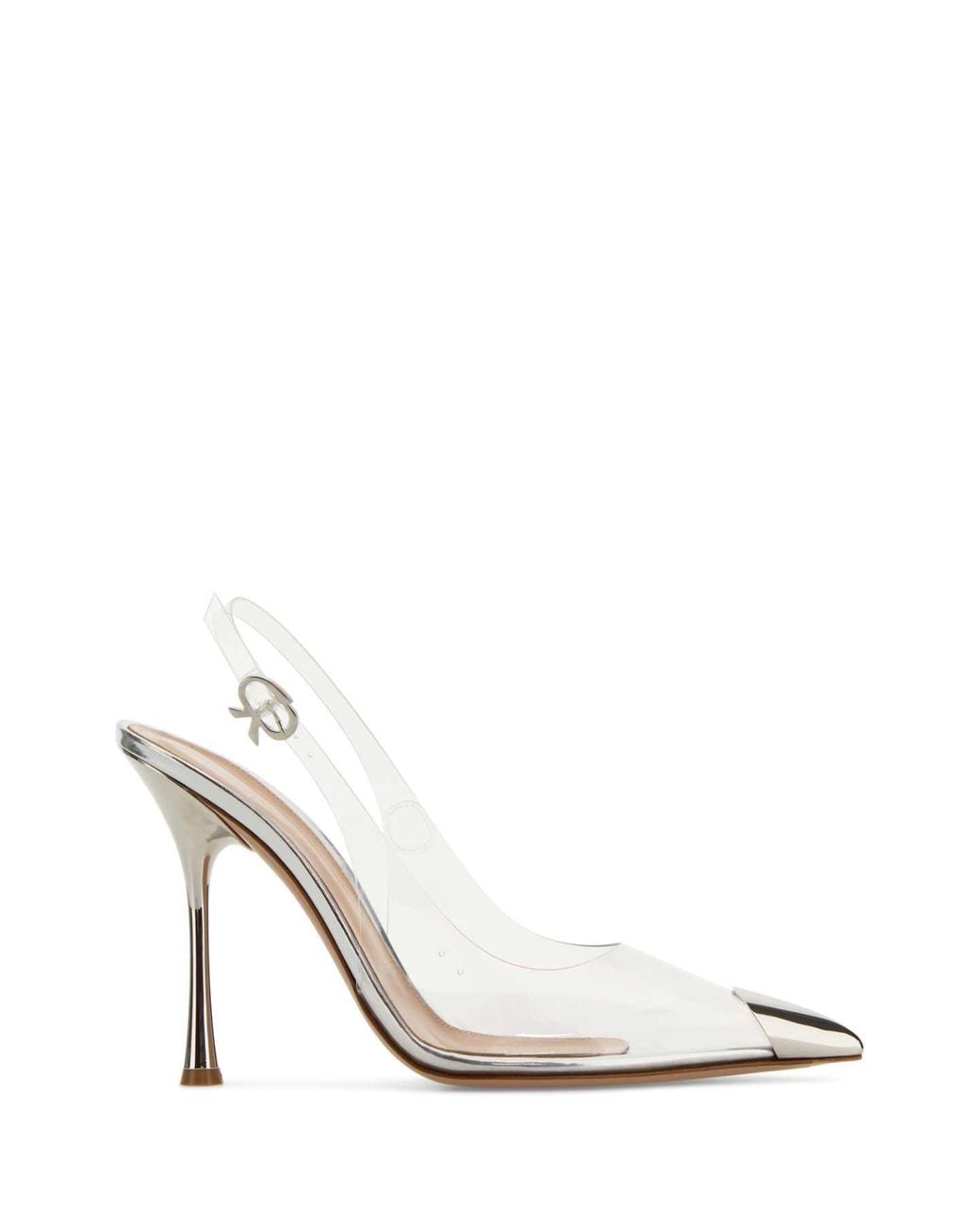 Gianvito Rossi White Scarpe Con Tacco