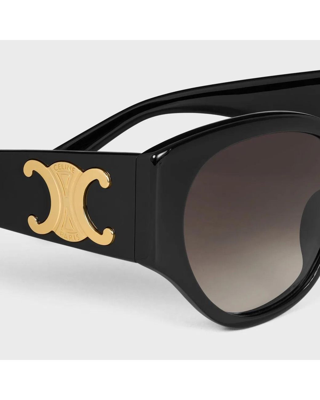 Céline Black Triomphe Sunglasses Xl